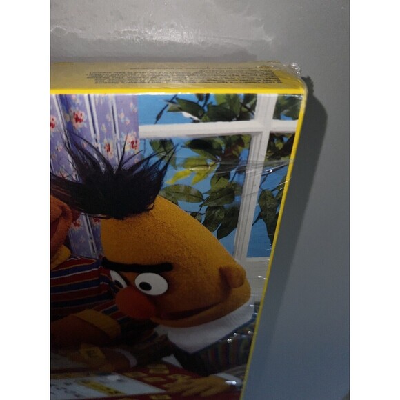 Sesame Street Kids Scrabble Game by Milton Bradley 1992 Vintage Game New Sealed - Picture 2 of 11